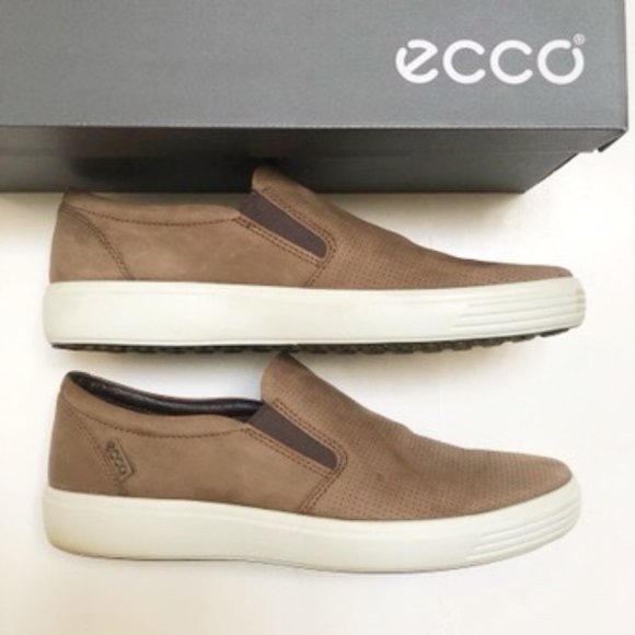 ECCO Soft 7 Perforated Slip-On Sneaker EU 45 - Picture 2 of 10